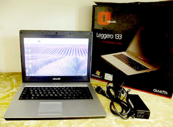全新超薄雙核心筆電 －Olivetti Leggero 133